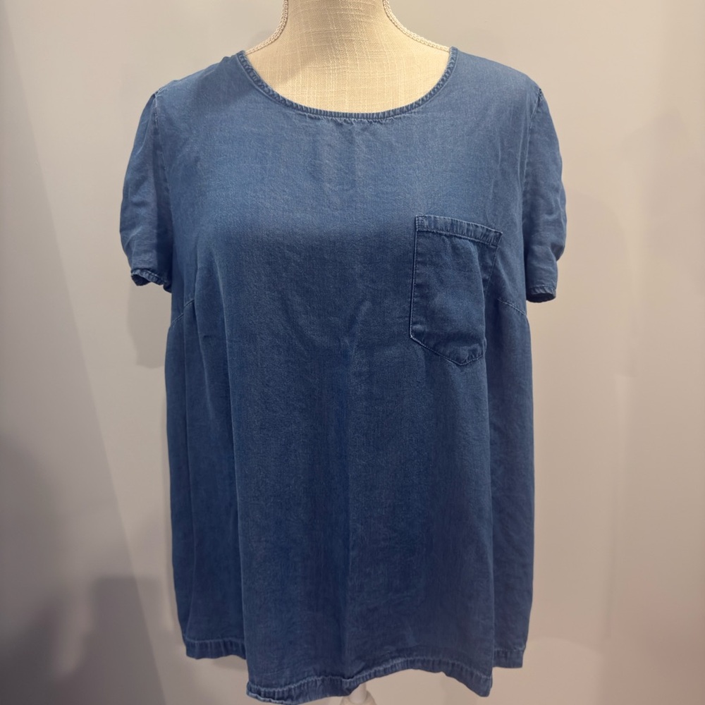 LC Lauren Conrad Blue Blouse